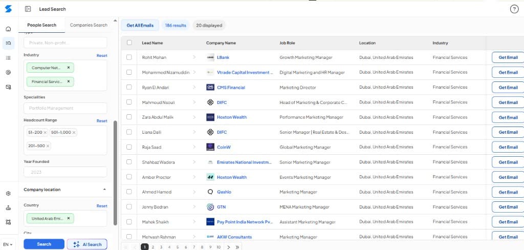 ICP list refinement